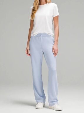Lululemon Softstreme High-Rise Pant, Blue Linen, Size 2
